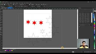 30. Coreldraw Basic Tutorial for Beginners Class 30  Star Tool