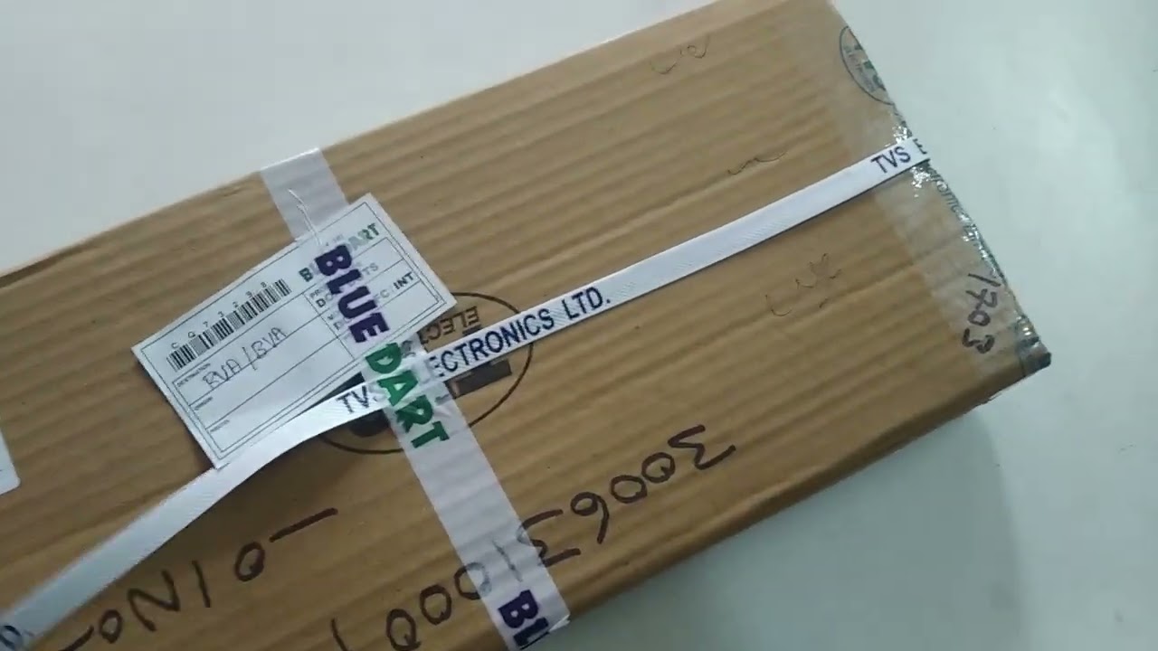 TVS CHAMP MEMBRANE HEAVY DUTY KEYBOARD UNBOXING