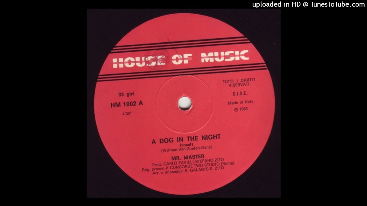 Mr. Master - A Dog In The Night (Instrumental)