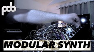 Stalker - modular synth live score / performance by POB