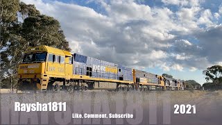 3XM4 - NR120-NR14-8223-8213 (PacNat steel) Murgheboluc - Australian Trains by Raysha1811