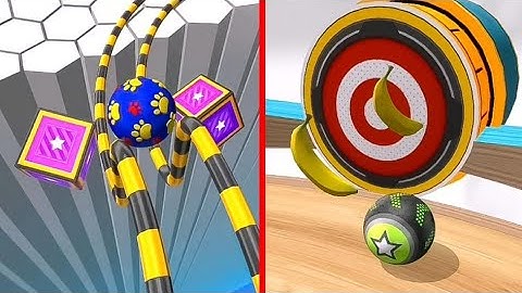 GOING BALLS Portal Run + Banana Frenzy New Update Mobile Gameplay iOS,Android Walkthrough