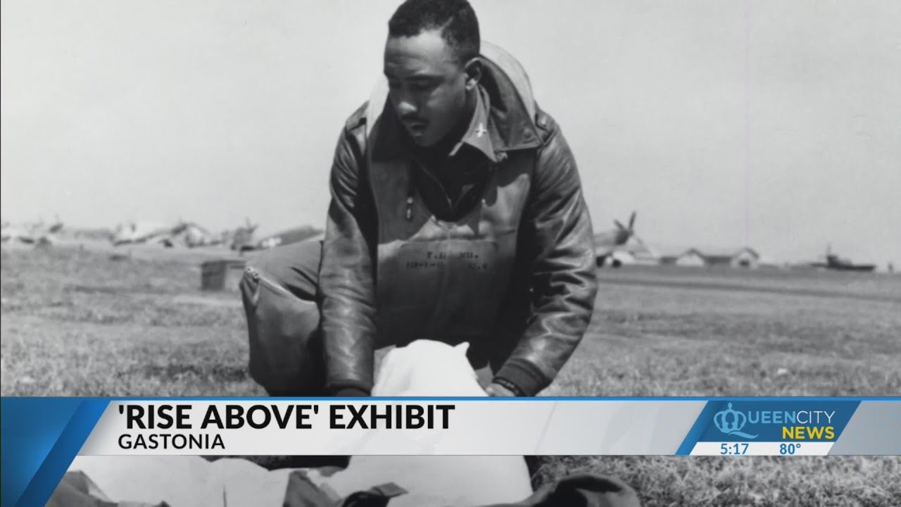 Tuskegee airmen take center stage at Gastonia exhibit - YouTube