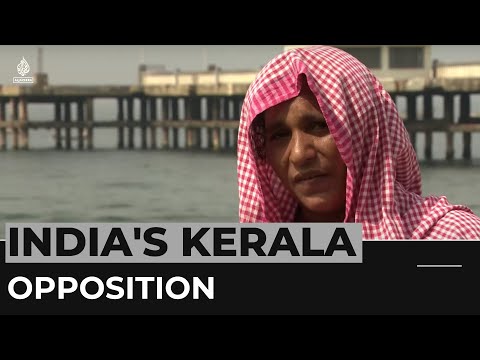 Indian coastal communities protest billionaire's kerala project