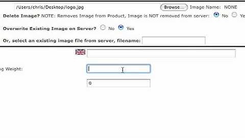 How to Add and Edit Products in Zencart