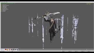 Dissidia Noctis God Mode Mod WIP - Custom animation preview