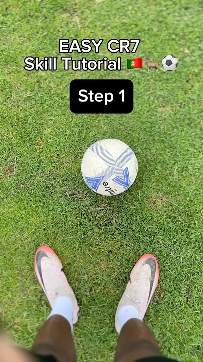 EASY CR7 Skill Tutorial 🇵🇹🐐⚽️ #football #shorts