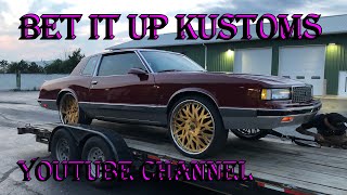 1987 LS Monte Carlo 24 Rucci Wheels Mini Tubb d 6 Lip Coil Overs Narrowed Braced Up Bet It Up