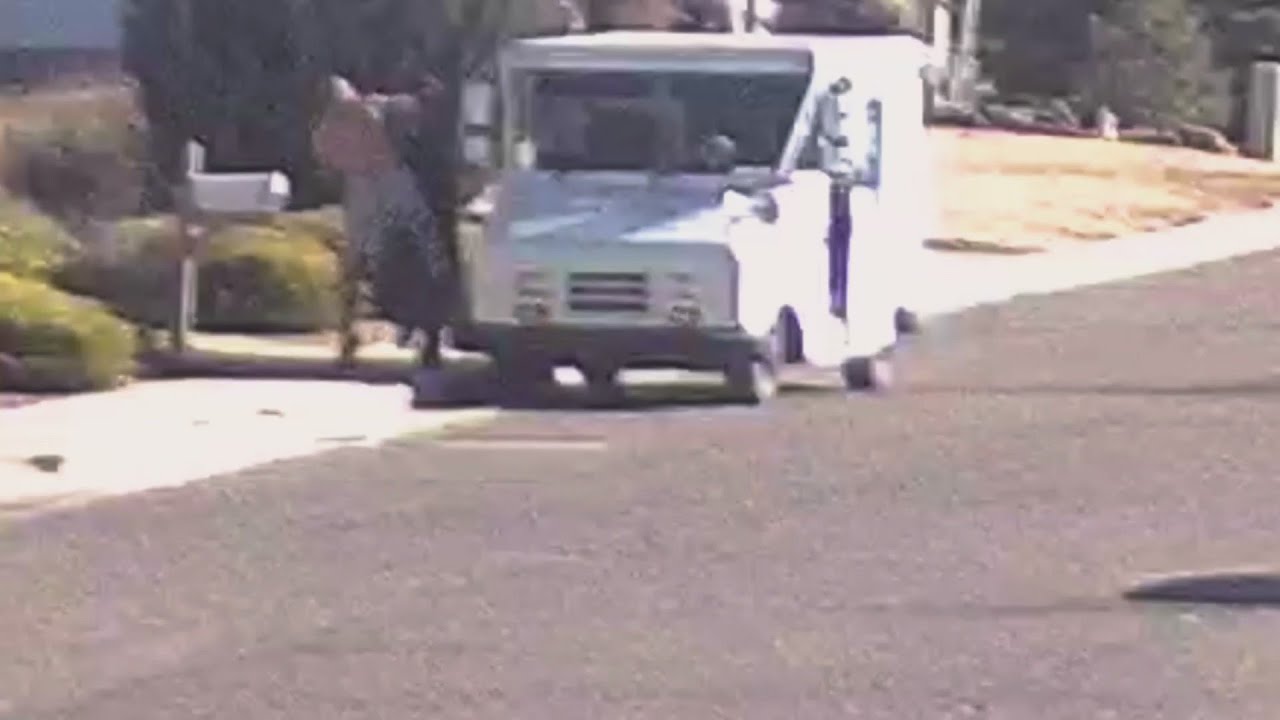 Video shows former Las Vegas police officer punch mail carrier