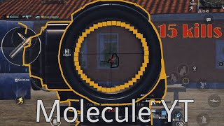 PUBG BLAST.exe | 15 KILLS gameplay | MOLECULE | iPad PRO 2020 screenshot 4