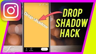 How to Add Drop Shadow for Text in Instagram Story screenshot 4