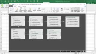 Pivot Tables Based on a Data Model