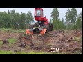 Uot 3000 forest trencher on komatsu 931