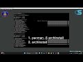 How to Install Archlinux via VM @aajiptv