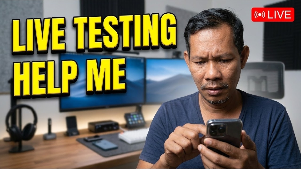 LIVE TESTING HELP ME GUYS TO SOLVE THE PROBLEM - YouTube
