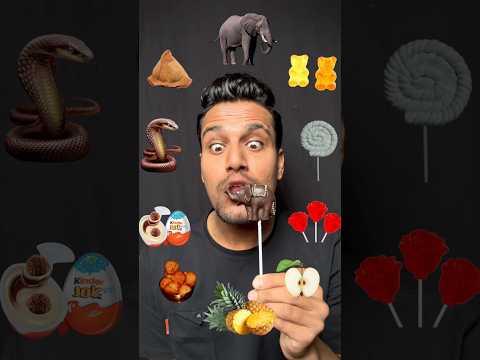 Eating Challenge||ASMR||elephant,kinder joy,pineapple eating||bikram phuyal #biku #asmr #mukbang