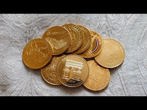 Paris Souvenir Coins!