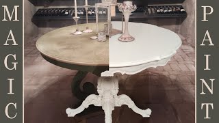 Un Restyling davvero importante! Come dare nuova vita a 2 Tavoli rovinati! Elisa & Magic Paint! screenshot 5