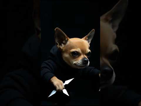 인간을 지키는 강아지 무사."This Dog is a Samurai… And He Protects Humans!"