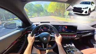 2027 BMW 540i xDrive: POV Drive, Walkaround and ASMR 2024 Bmw 540i Xdrive Pov Drive Impressions And Asmr
