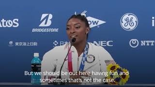 Simone Biles hints she could withdraw from remainder of Tokyo Olympic Games