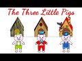 The Three Little Pigs and the Wolf - Fairy Tales - Full Story - Story Time - Baby Bedtime