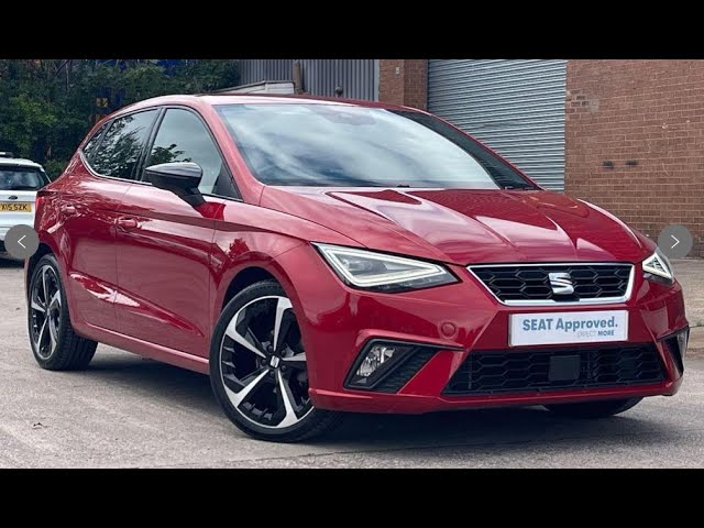 Red Seat Ibiza FR 1.0TSI DSG used, fuel Petrol and Sequential