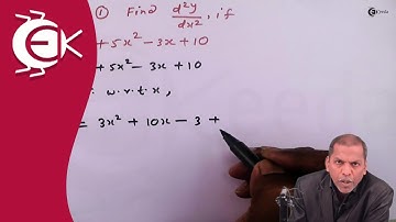 Hogere orde afgeleiden (tweede orde afgeleiden) - Probleem 1 - Differentiatie - Wiskunde klas 12