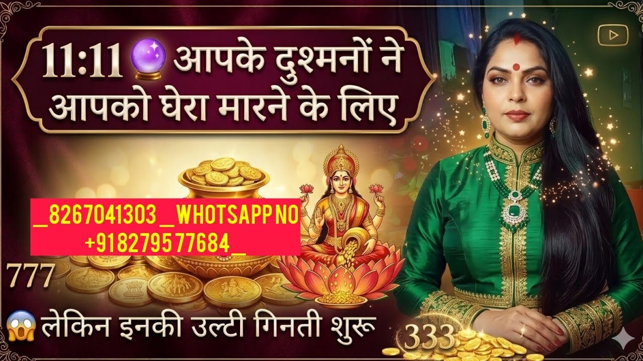 11:11😱आपके दुश्मनों का होगा खात्मा🔥 आपकी होगी बहुत बड़ी जीत1000%#yt #viral#love#funny#tarot#laxmqout