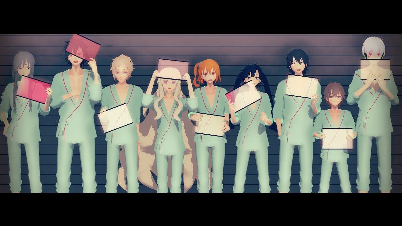 【MMDカゲプロ】みんなでゴーゴー幽霊船【モデル配布】