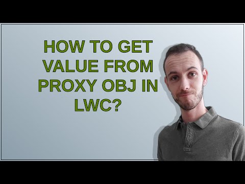 How to get value from Proxy obj in LWC?
