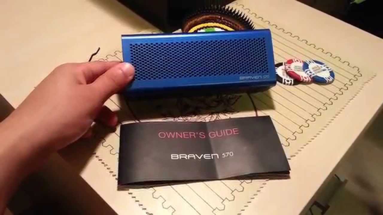 Braven 570 Bluetooth Speaker Review (Mar 2014)