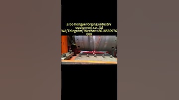 How a cross wedge rolling machine forge dual parts at once?