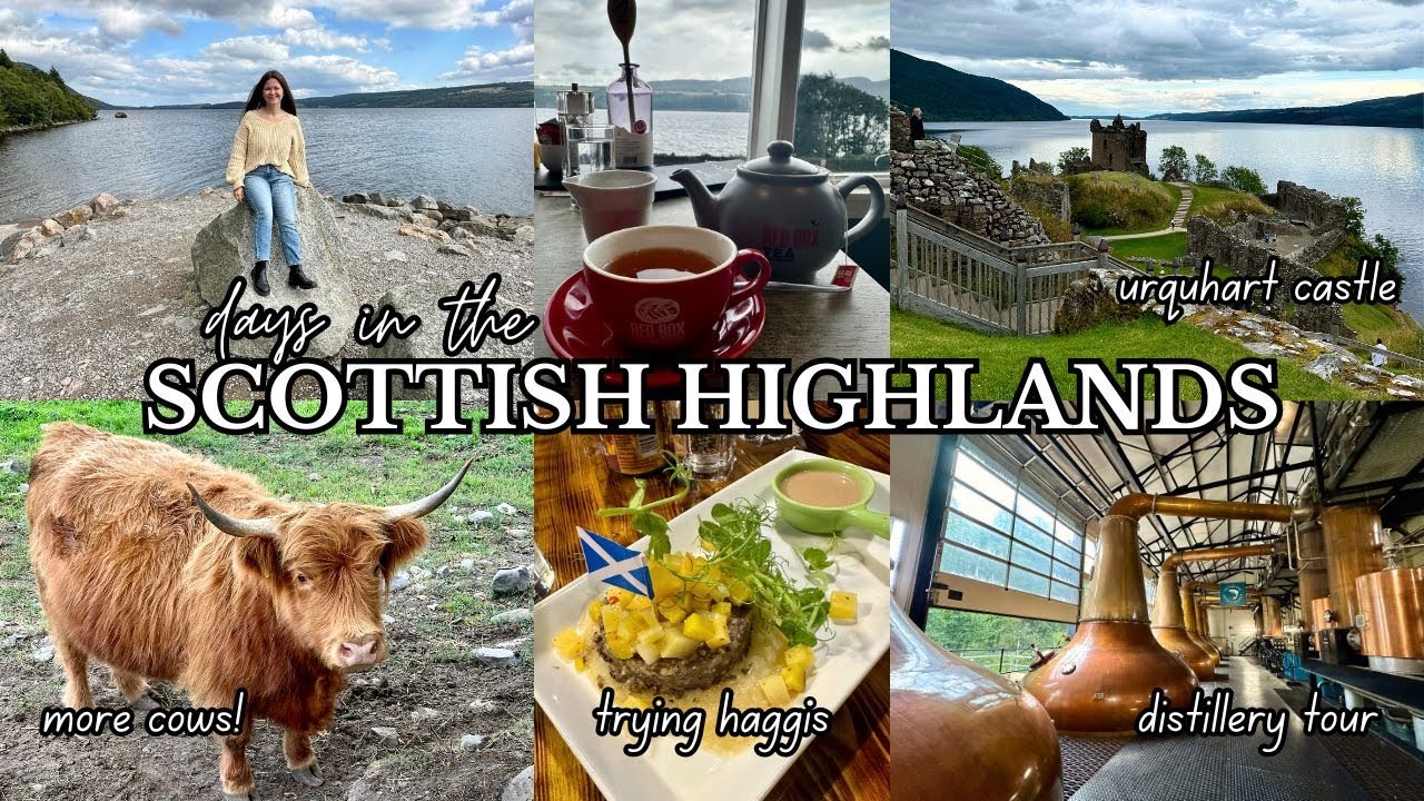 SCOTTISH HIGHLANDS TRAVEL VLOG Loch Ness Urquhart Castle Whisky scottish-highlands-travel-vlog-loch-ness-urquhart-castle-whisky