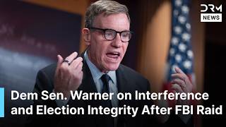 FULL PRESSER: Sen. Warner Warns of Presidential Interference in Elections, Urges DNI Testimony |AC1N