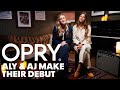 Aly & AJ Make Their Opry Debut!