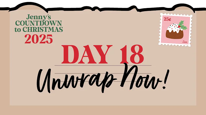 Jenny's Countdown to Christmas Box 2025 | Day 18 Unboxing