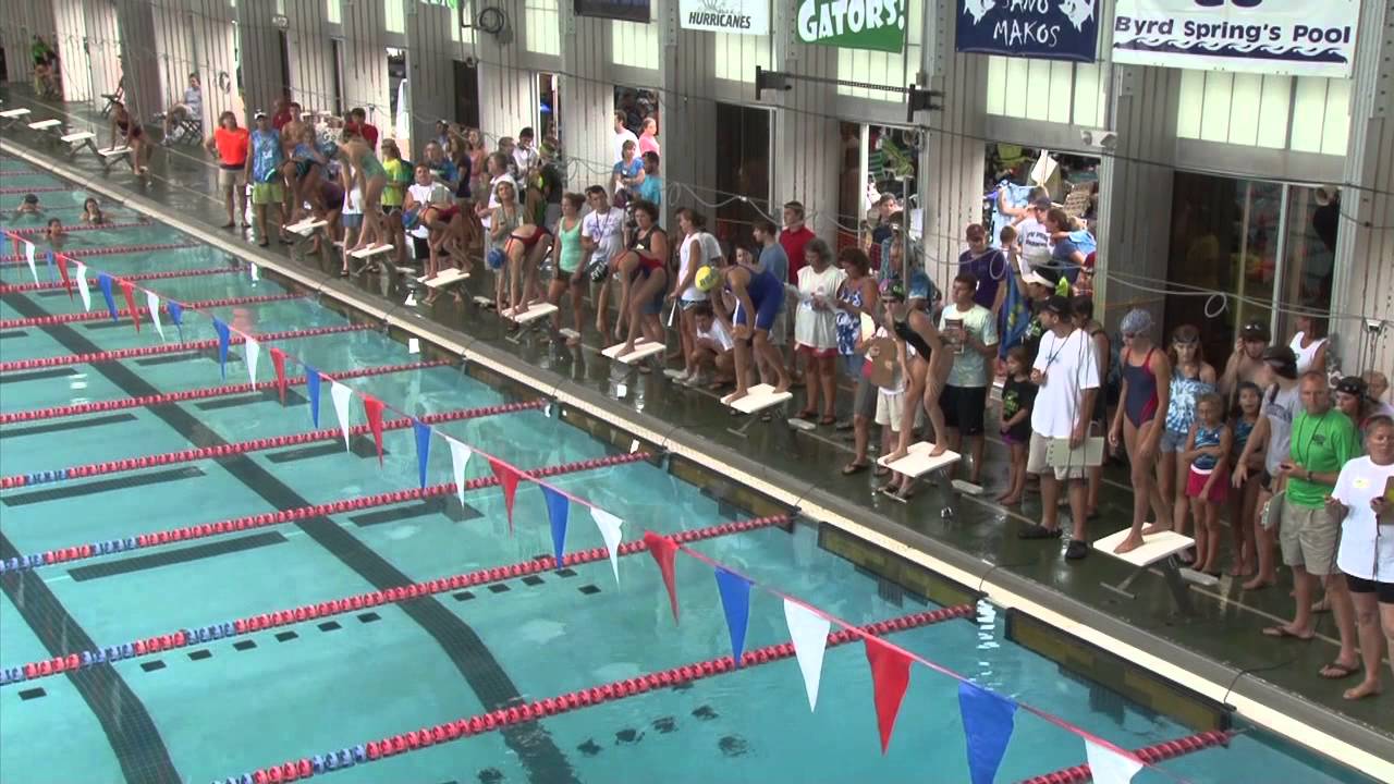 Rocket City Swim League Championship 2011 50 Yard Butterfly Girls 11 12 Youtube