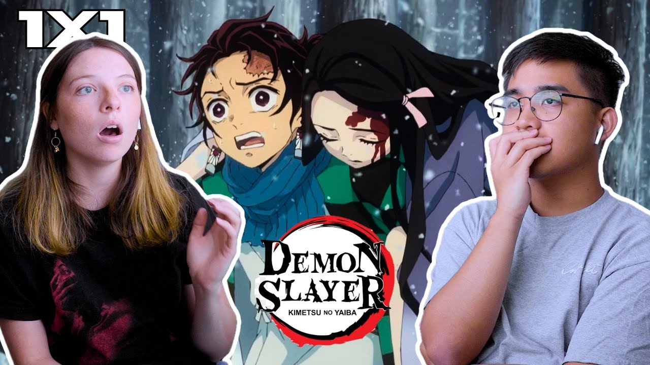 WE DIDN’T EXPECT THIS! 🤯 Tanjiro’s Family Tragedy | First Time Reaction to Demon Slayer Ep.1