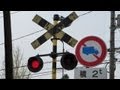 踏切警報機 (LHU形) / JR津山線 法界院駅～備前原駅