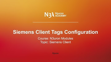 Siemens Client Tags Configuration