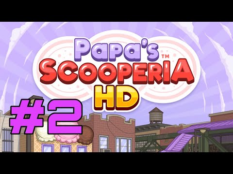 Papa's Scooperia HD: Day 3 & Day 4 (Perfect Day) 
