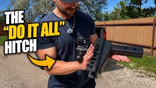 Heavy Duty Adjustable Trailer Hitch: Does It All!