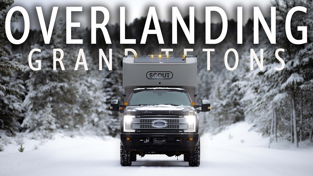 Winter Truck Camping Near Grand Teton National Park | Scout Kenai