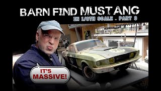 MASSIVE BARN FIND MUSTANG SCALE MODEL DONE!!! (IN TIME FOR TELFORD)
