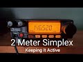 2 Meter Simplex, Keeping it Active