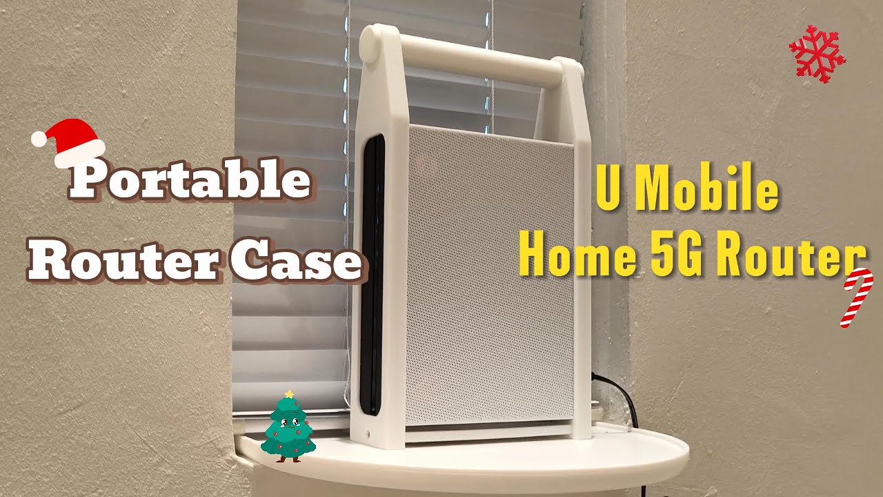 Bring Your 5G Router Anywhere: With Custom 3D Printed Carrying Case ...