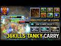 WTF 36KILLS TANKY CARRY BRISTLEBACK ABSOLUTELY CAN'T BE STOPPED | 7.41c DOTA 2