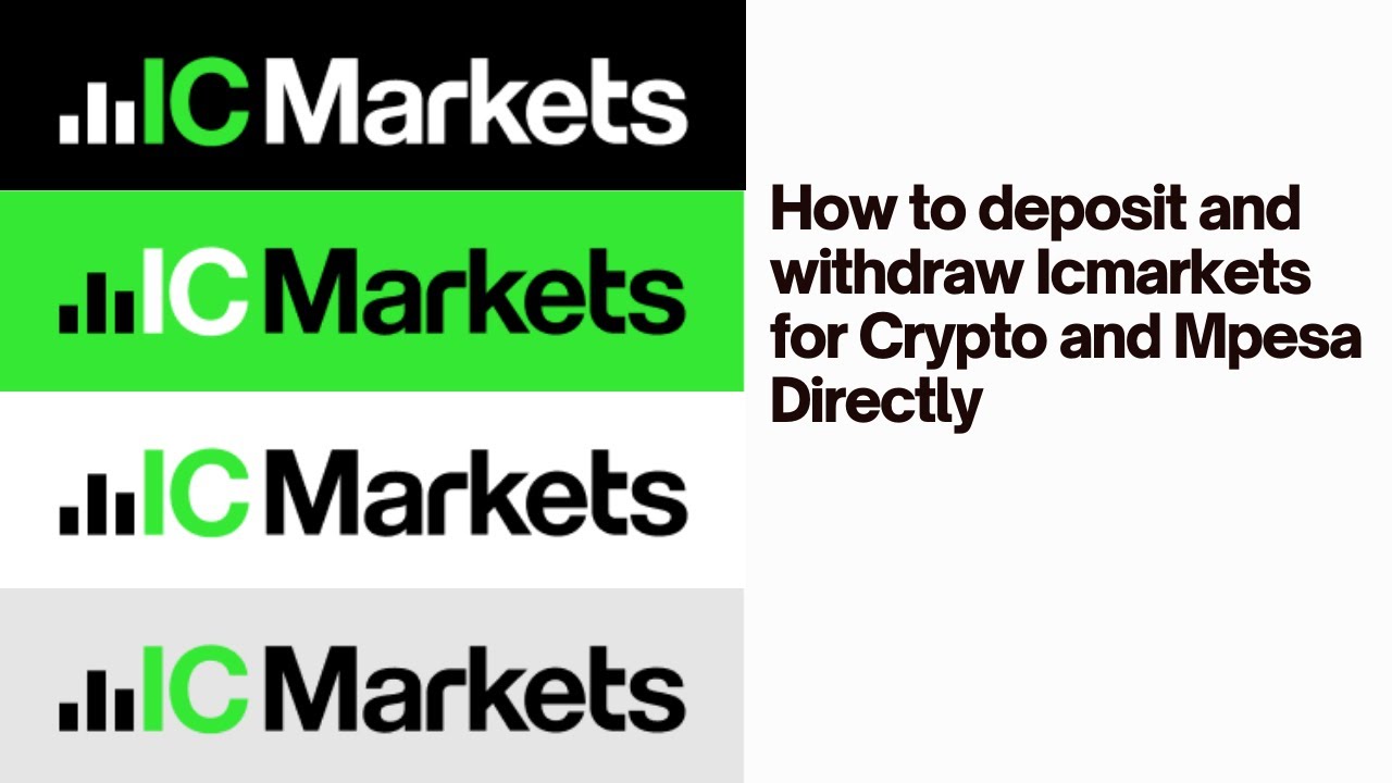 How to deposit and withdraw Crypto and Mpesa ICmarkets?