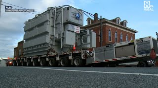 Crews set to move big PPL transformer through Lancaster County on Tuesday